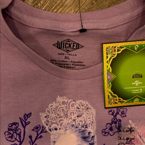 Women’s Wicked Pajama Set - Lavender and Black - Picture 2 of 7